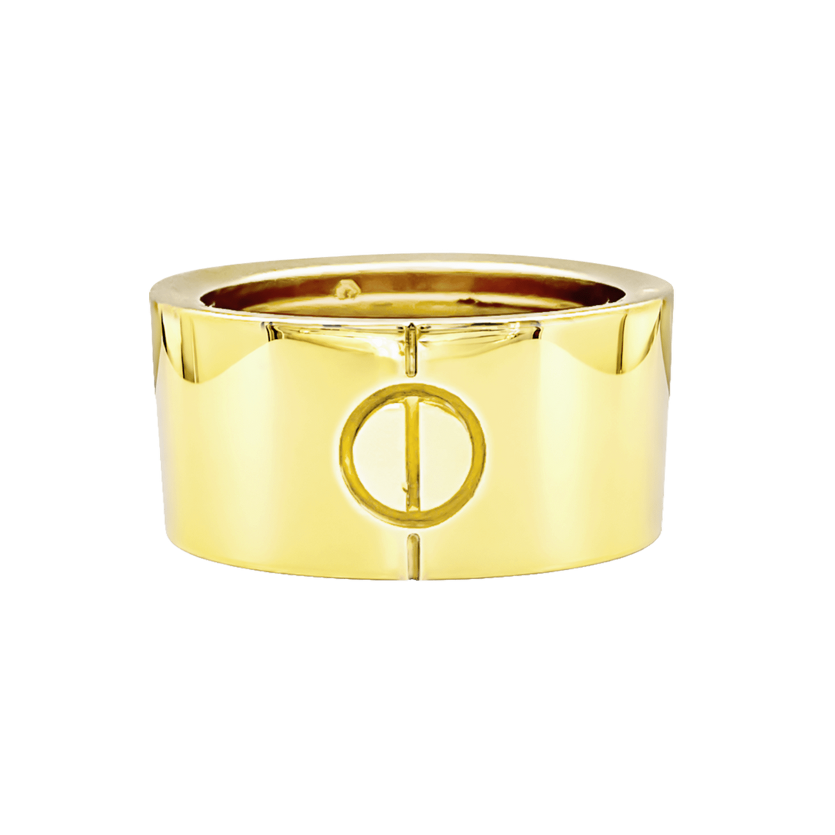Bague Bandeau CARTIER "Love" GM en or jaune