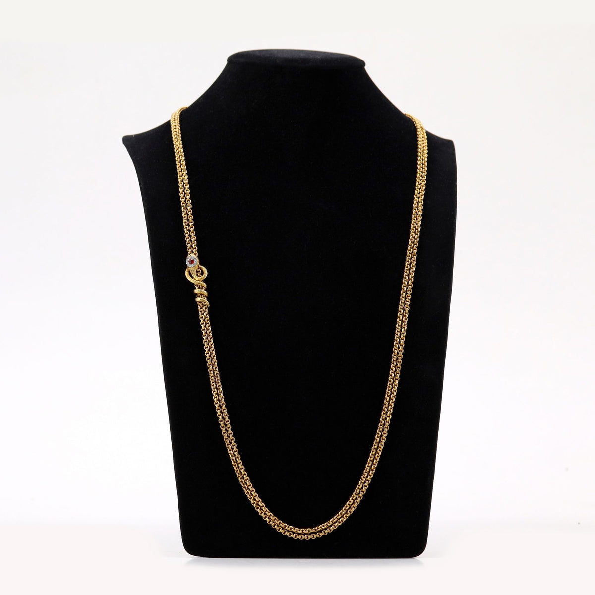 Collier Sautoir en or jaune