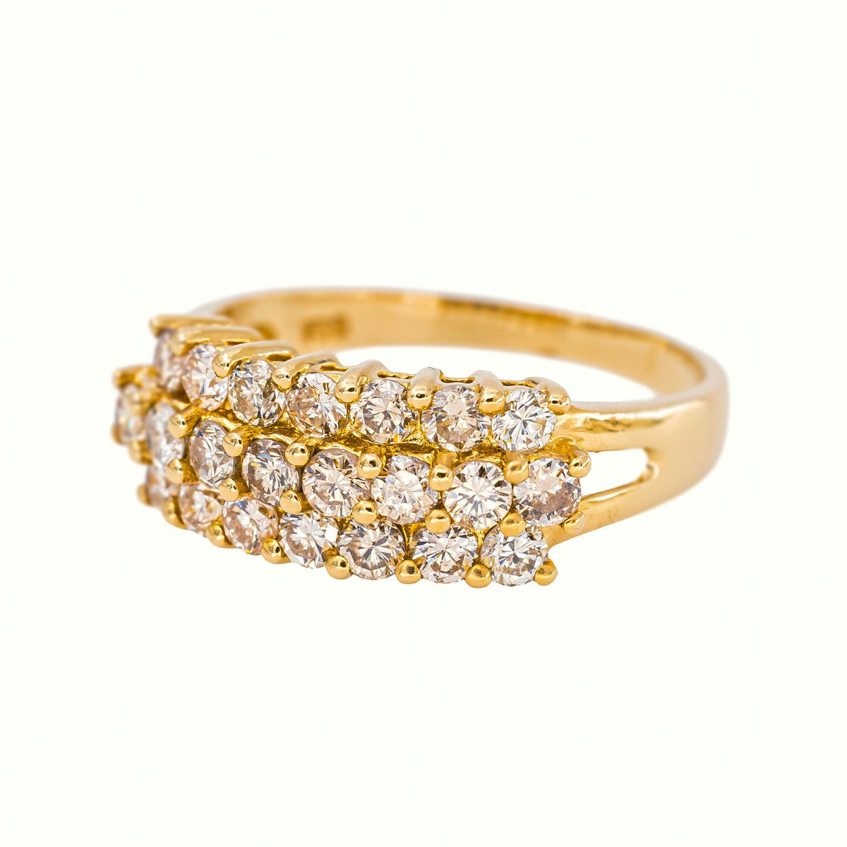 Bague Or jaune  Diamant
