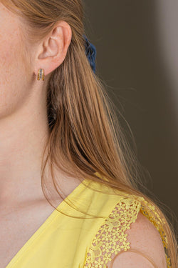 Boucles d'oreilles Or jaune Diamant