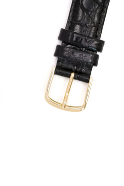 Montre CARTIER "Tank Must Trinity" en vermeil et cuir
