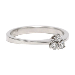 Bague Trilogie en or blanc et diamants
