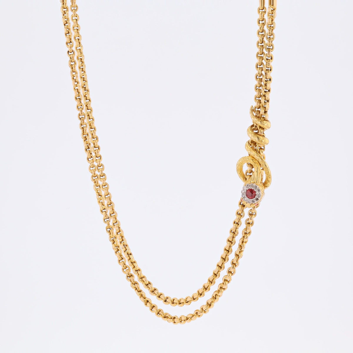 Collier Sautoir en or jaune