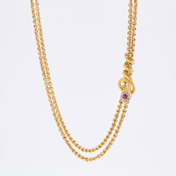 Collier Sautoir en or jaune
