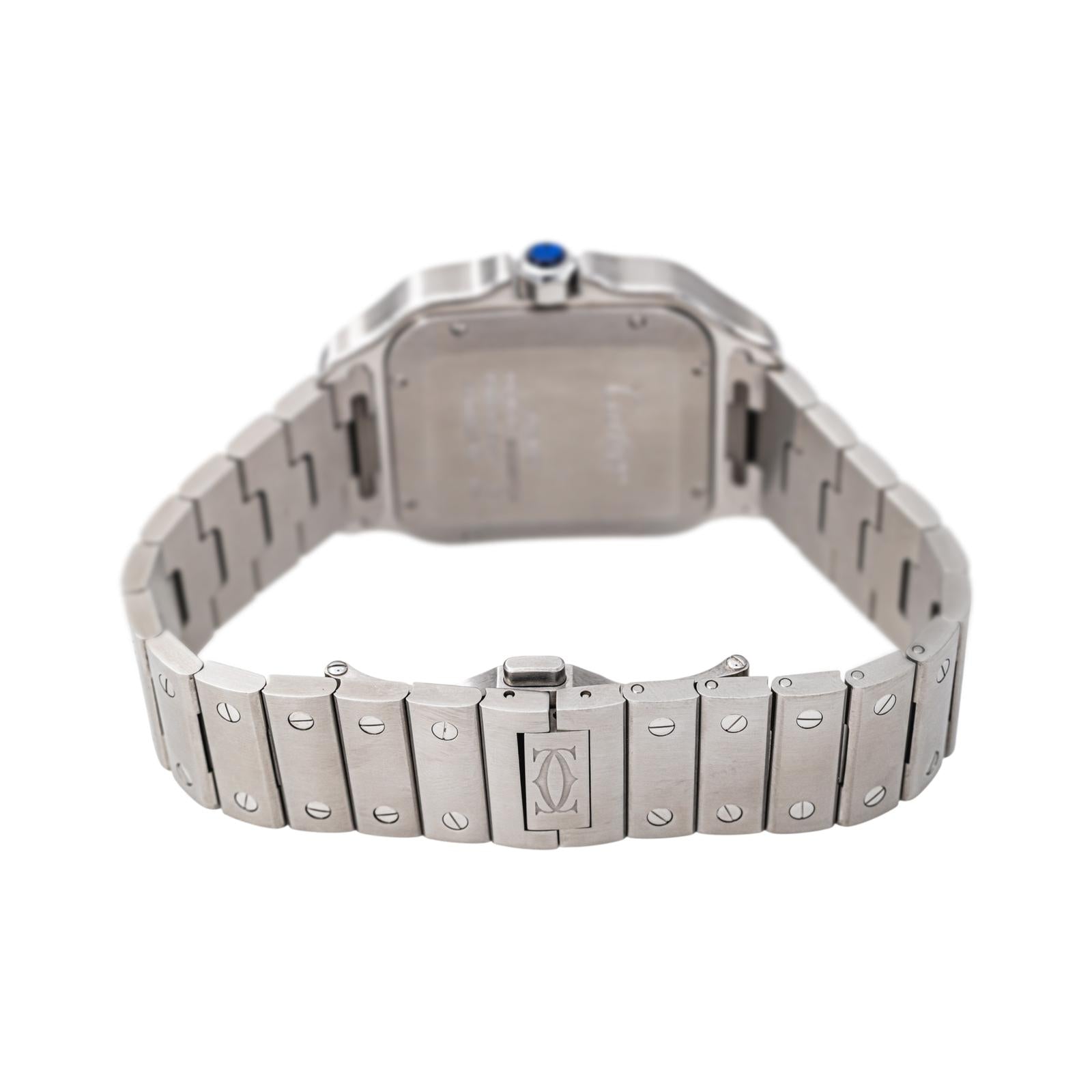 Cartier Montre Santos Acier