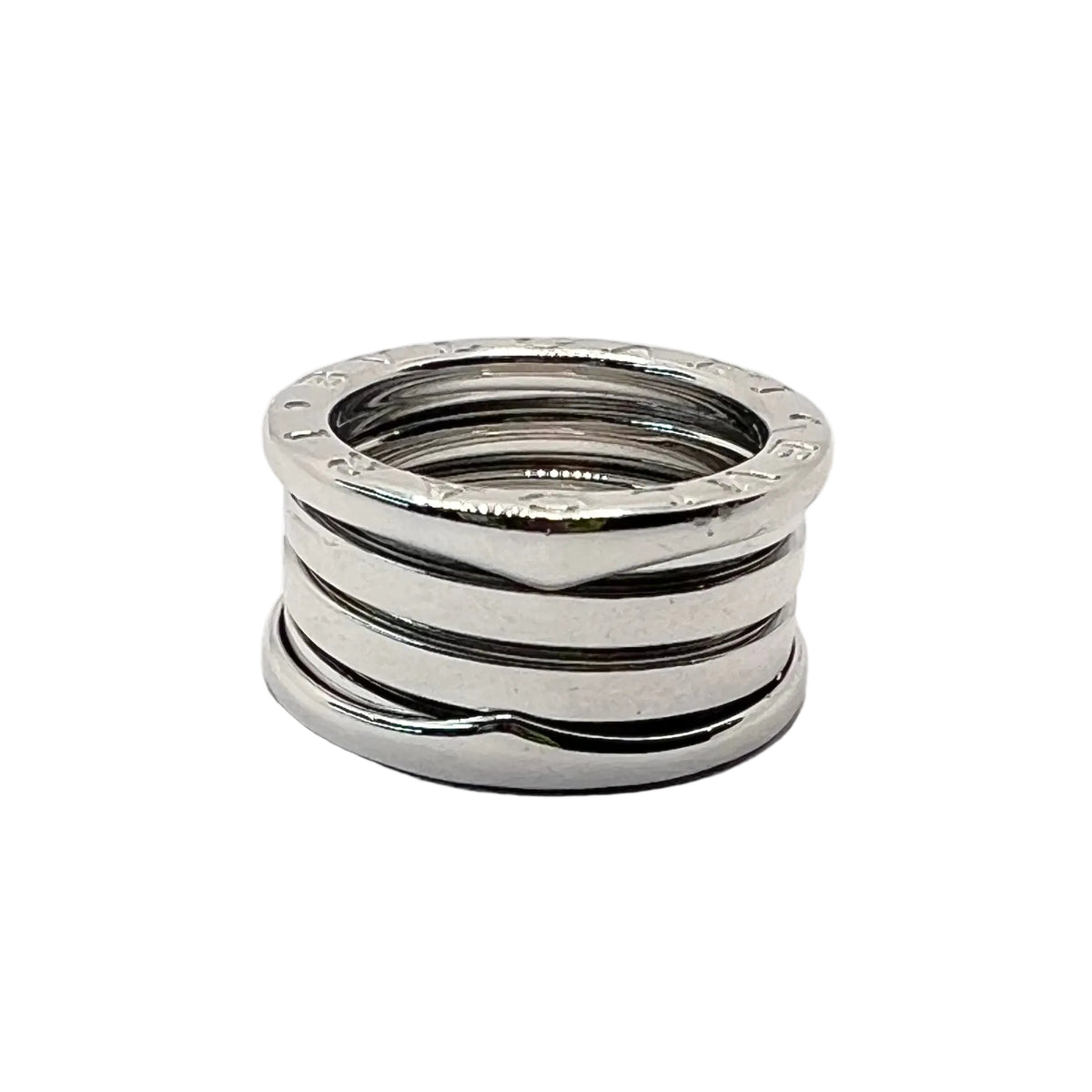 Bague Bandeau BULGARI B.Zéro en or blanc