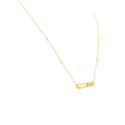 Collier Pendentif MESSIKA Baby Move PM en or jaune et diamants