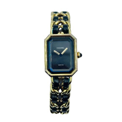 Montre CHANEL Premlère en plaqué et cuir
