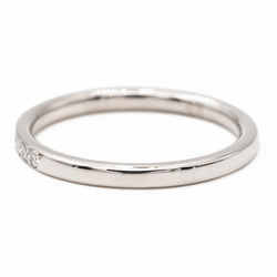 Bague Demi alliance Or blanc Diamant
