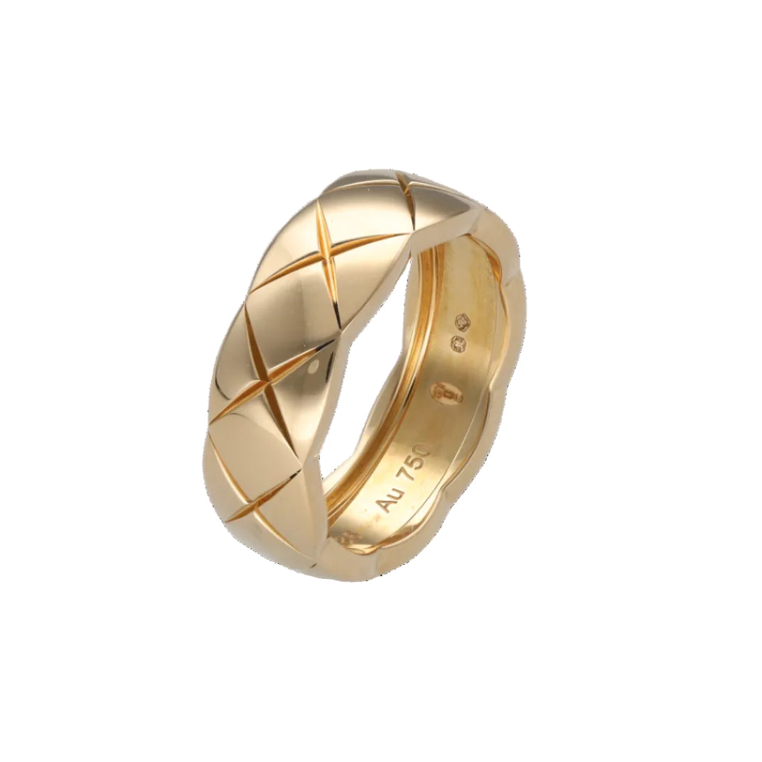 Bague Bandeau CHANEL "Coco Crush" en or jaune