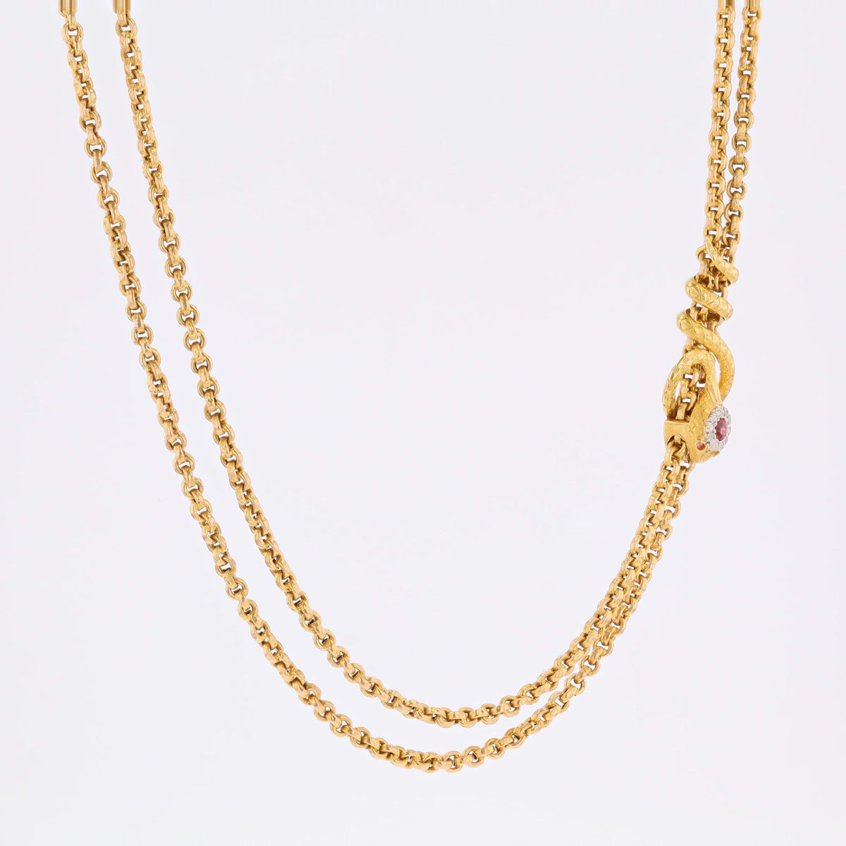 Collier Sautoir en or jaune