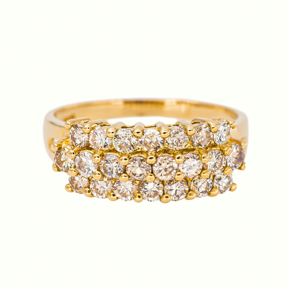 Bague Or jaune  Diamant