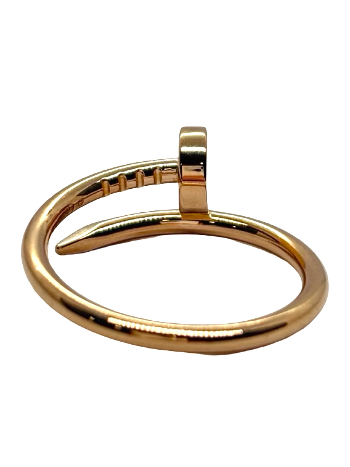 Bague Jonc CARTIER Clou en or rose