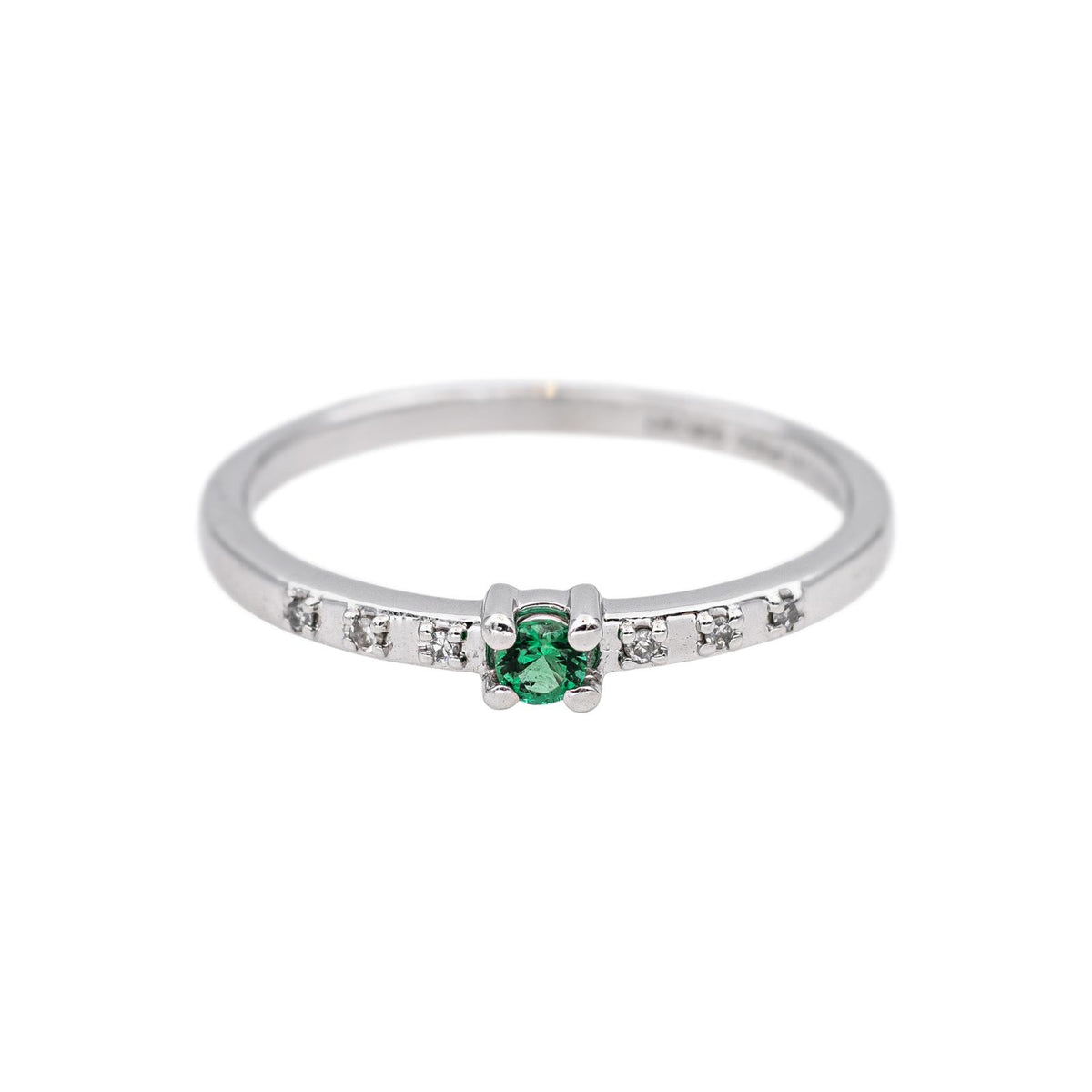 Mauboussin Bague  Capsule d'émotions  Or blanc  Emeraude