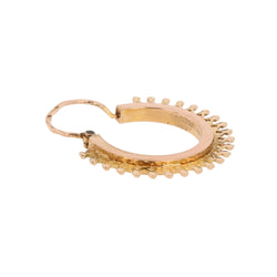 Mono boucle d'oreille Créole en or rose