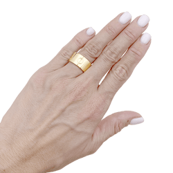 Bague Bandeau CARTIER "Love" GM en or jaune