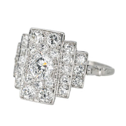Bague Platine Diamant
