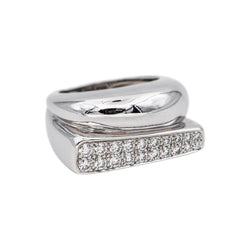 Fred Bague Success Or blanc Diamant