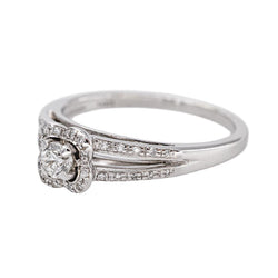 Mauboussin Bague Chance of Love Or blanc Diamant