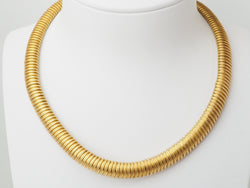 Collier Tubogas en or jaune