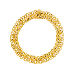 Bracelet Maille souple Or jaune