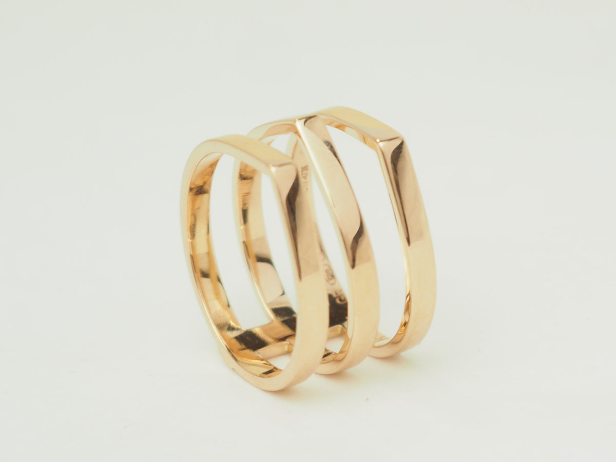 Bague REPOSSI "Antifer" en or rose