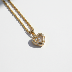 Collier CHOPARD Pendentif Coeur - Happy Diamond