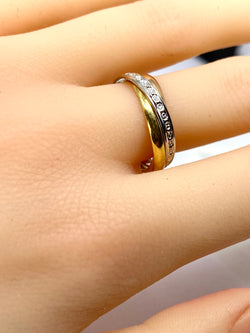 Bague en ors de couleurs