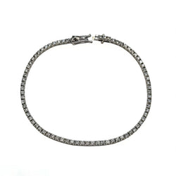 Bracelet Ligne en or blanc et diamants