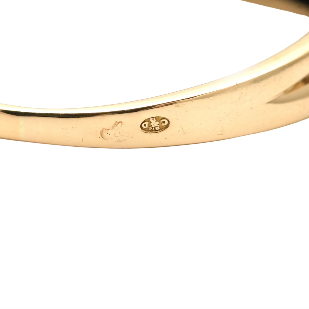 Bague en or jaune, émeraude, rubis, saphirs et diamants
