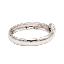 Bague Solitaire en or blanc et diamant