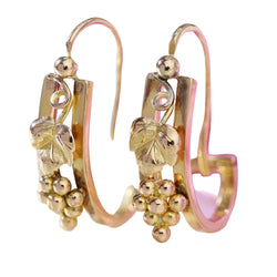 Boucles d'oreilles Dormeuses en or rose