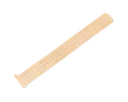 Bracelet Ceinture en or jaune et rubis