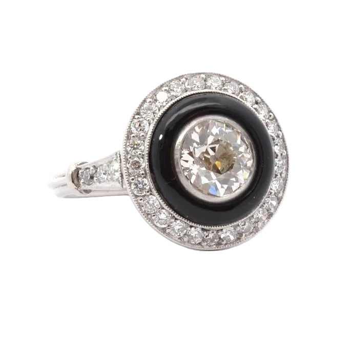 Bague vintage diamant de 1,66cts L/VVS2