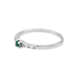 Mauboussin Bague  Capsule d'émotions  Or blanc  Emeraude