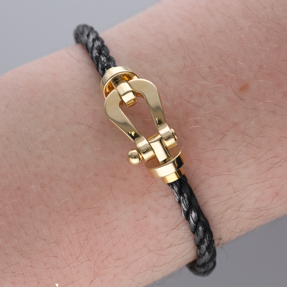 Bracelet FRED Force 10 GM en or jaune