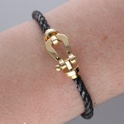 Bracelet FRED Force 10 GM en or jaune