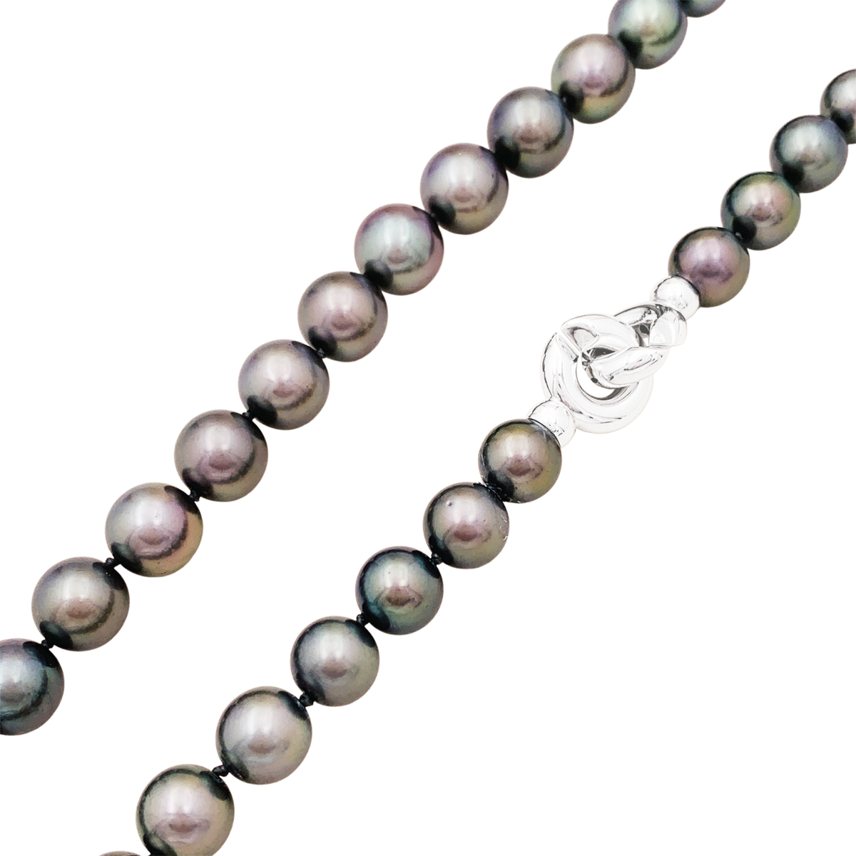 Collier Perles en or blanc