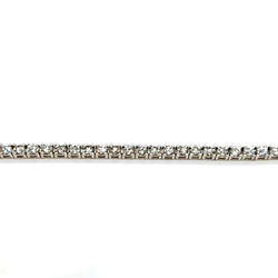 Bracelet Ligne en or blanc et diamants