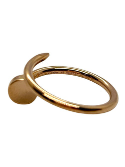 Bague Jonc CARTIER Clou en or rose