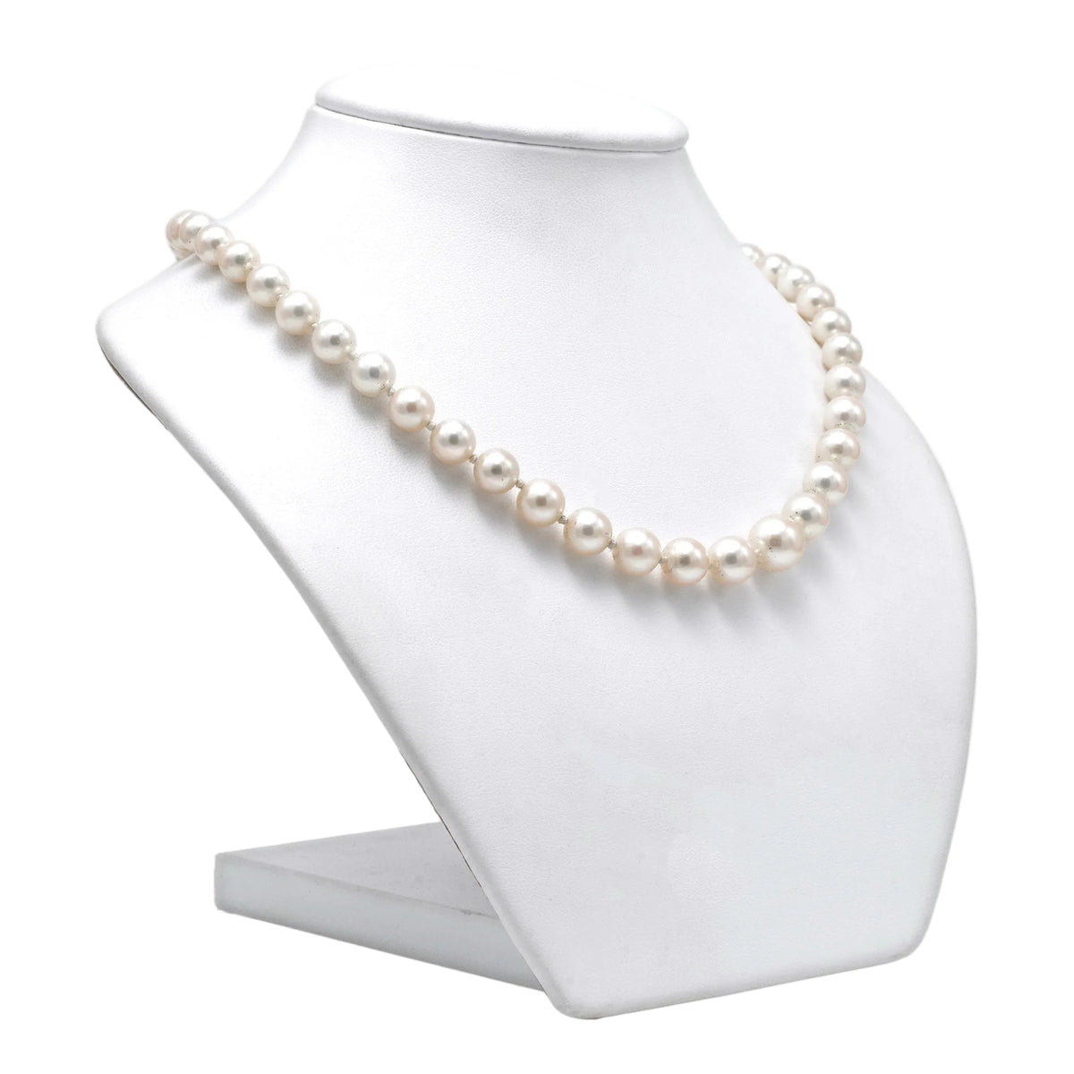 Collier Perles en or blanc et diamants