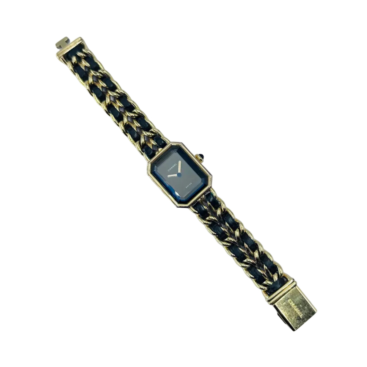 Montre CHANEL Premlère en plaqué et cuir