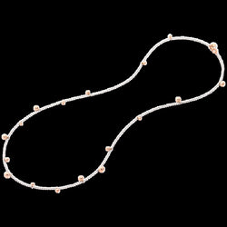 Collier DODO en or rose et argent
