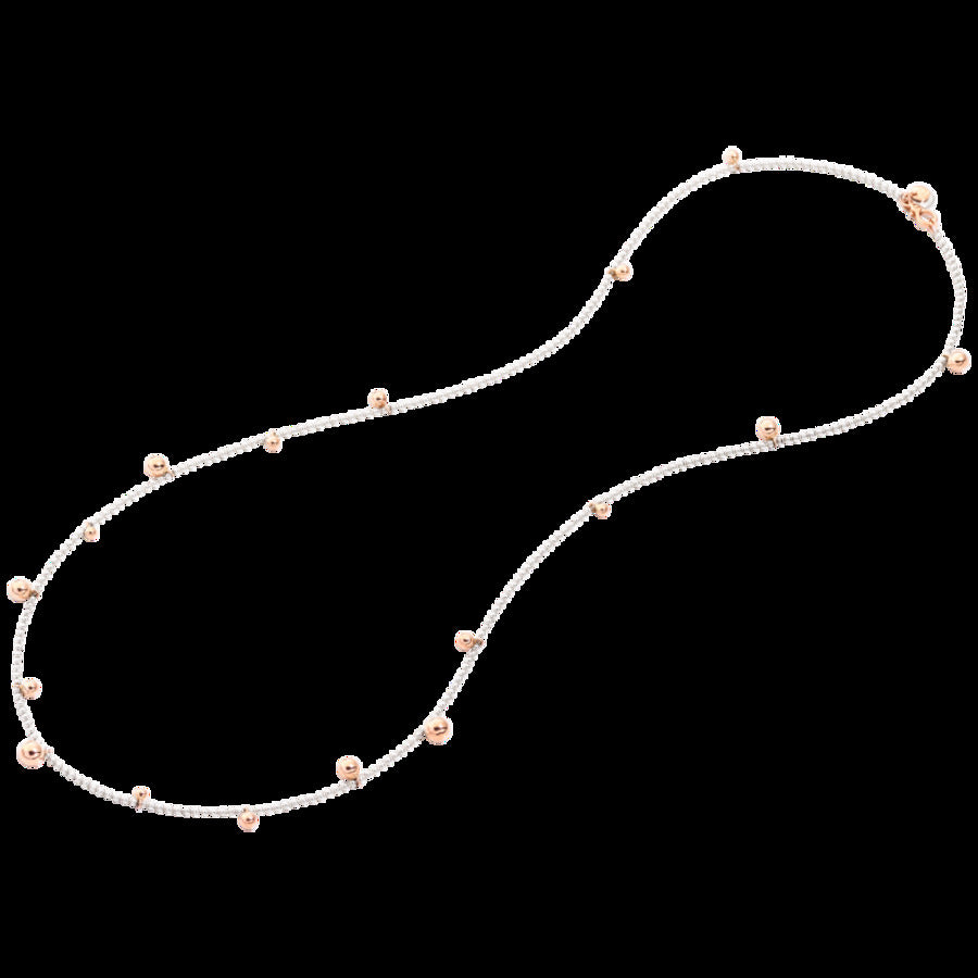 Collier DODO en or rose et argent