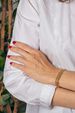 Bracelet Maille souple Or jaune
