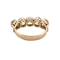 Bague Alliance en or blanc et diamants