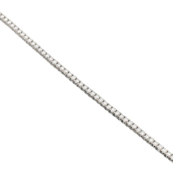 Bracelet Ligne en or blanc et diamants