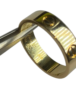 BAGUE CARTIER LOVE CLASSIQUE OR 18K (T.61)