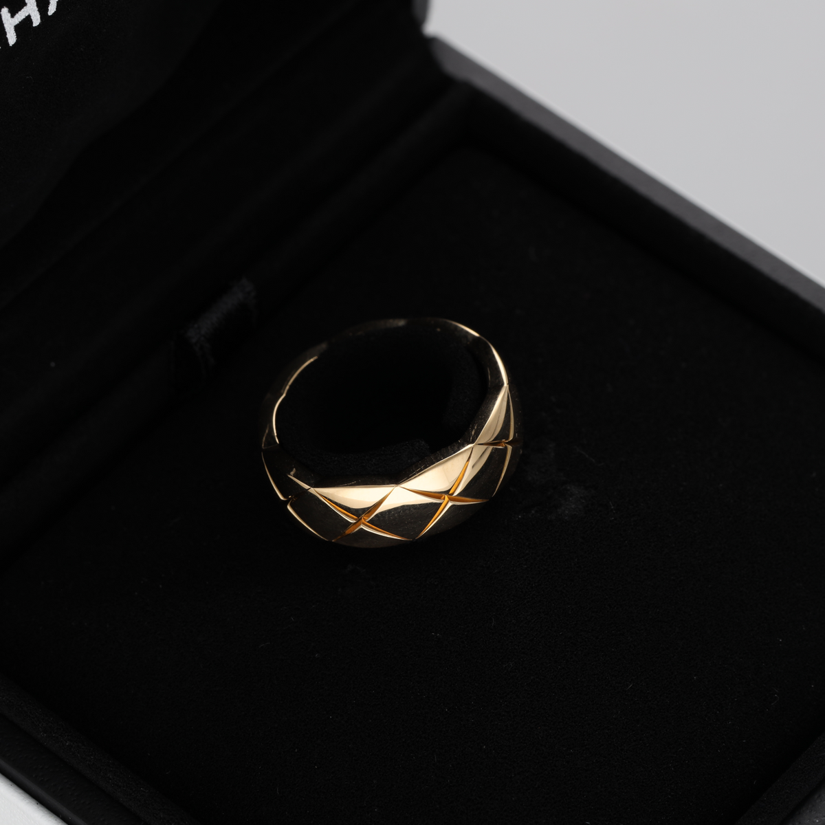 Bague Bandeau CHANEL "Coco Crush" en or jaune