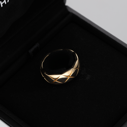 Bague Bandeau CHANEL "Coco Crush" en or jaune